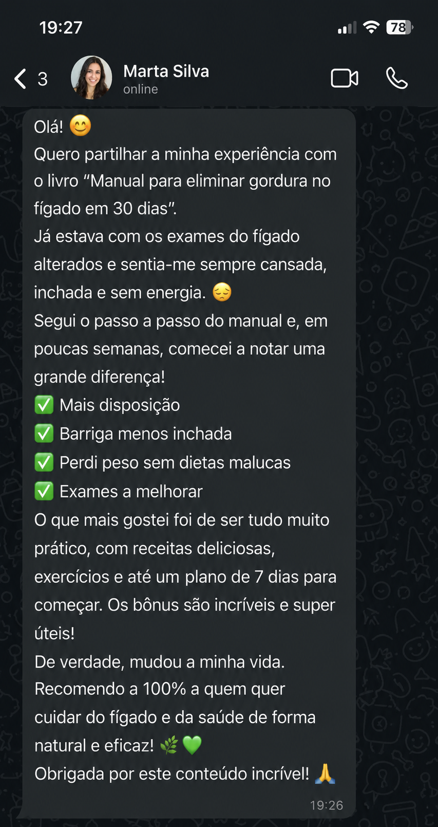 Depoimento de Marta Silva