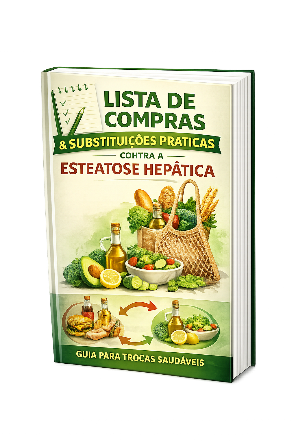 Bônus 3 – Lista de compras e substituições práticas